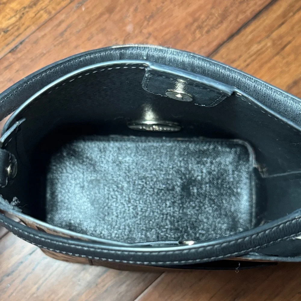 kate spade Leopard Print Crossbody in Tan and Black - Picture 3 of 8